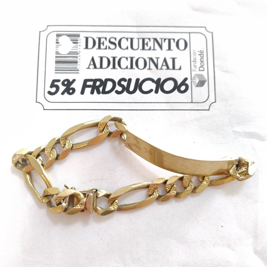 ESCLAVA ORO 14 K 32.1 GRMS (SEMINUEVO)
