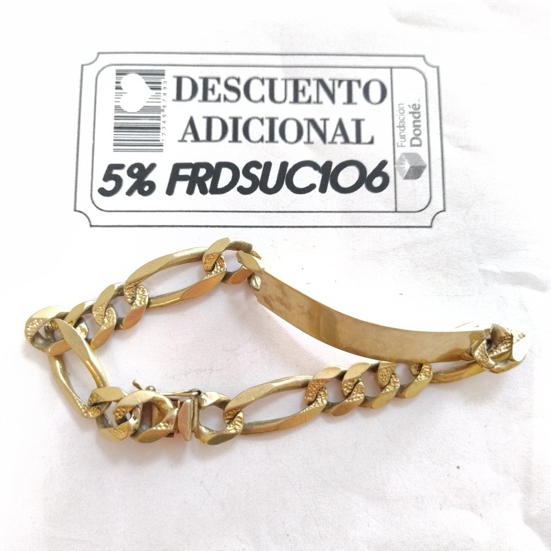 ESCLAVA ORO 14 K 32.1 GRMS (SEMINUEVO)