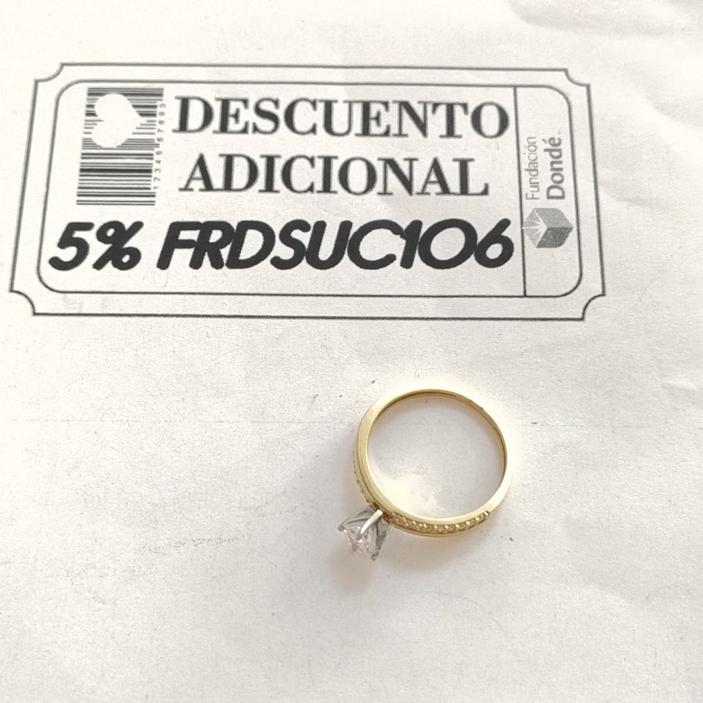 ANILLITO ORO 14 K 2.3 GRMS (SEMINUEVO)