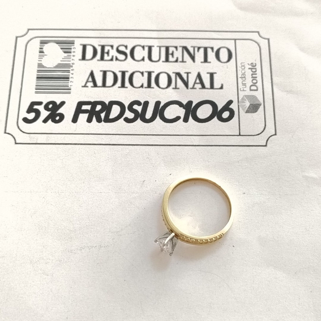 ANILLITO ORO 14 K 2.3 GRMS (SEMINUEVO)