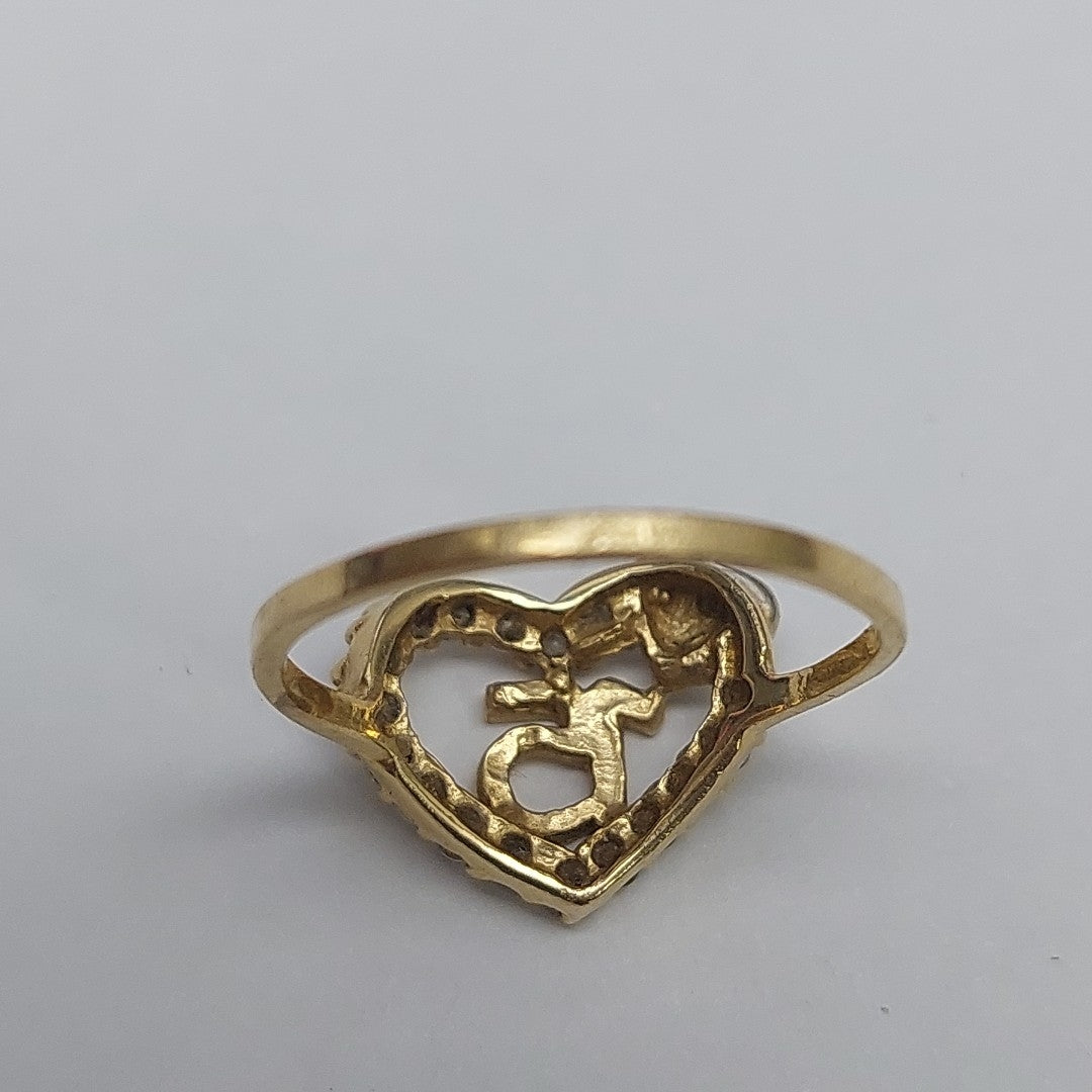 ANILLITO ORO 14 K 2 GRMS (SEMINUEVO)