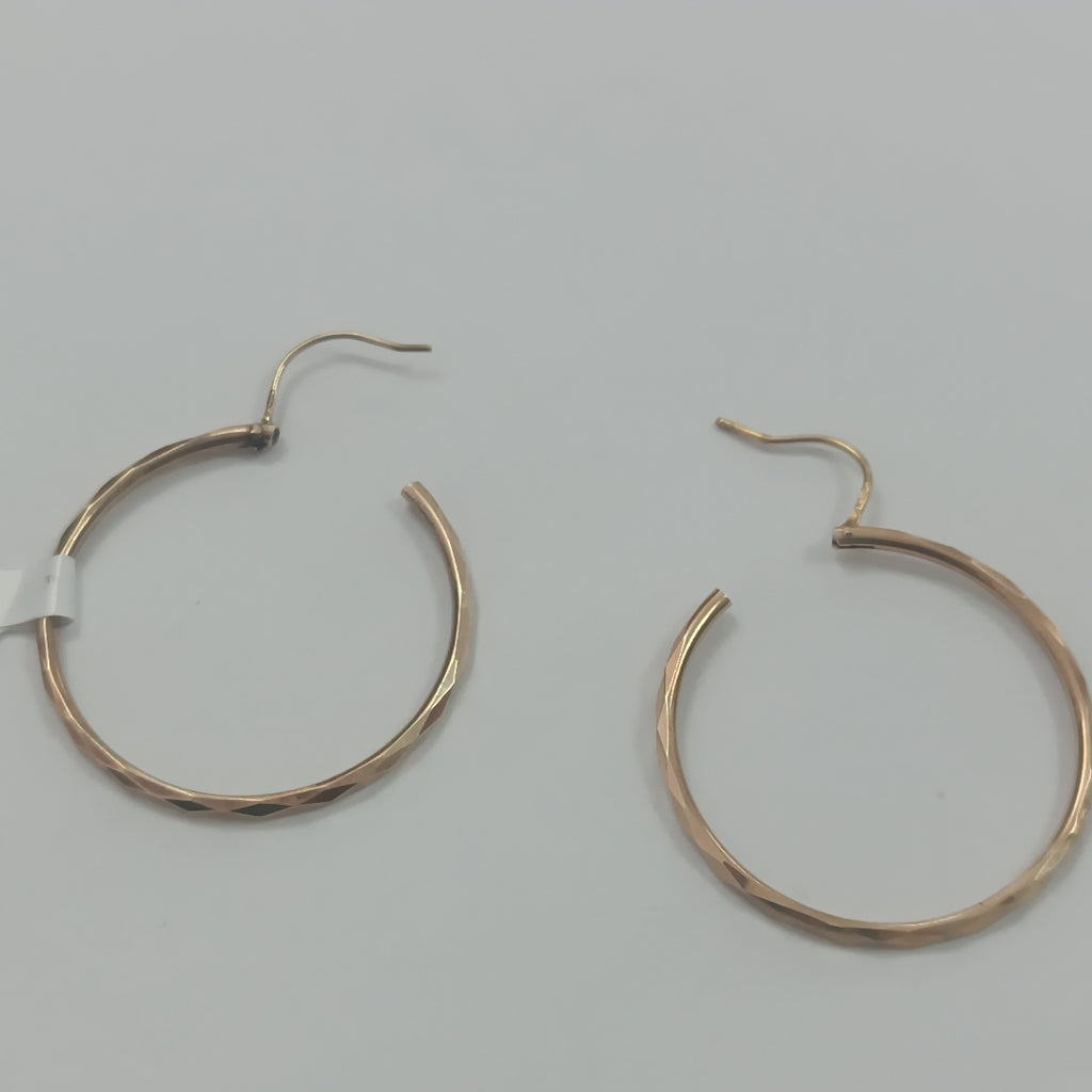 ARRACADAS PAR ORO 14 K 2.8 GRMS (SEMINUEVO)