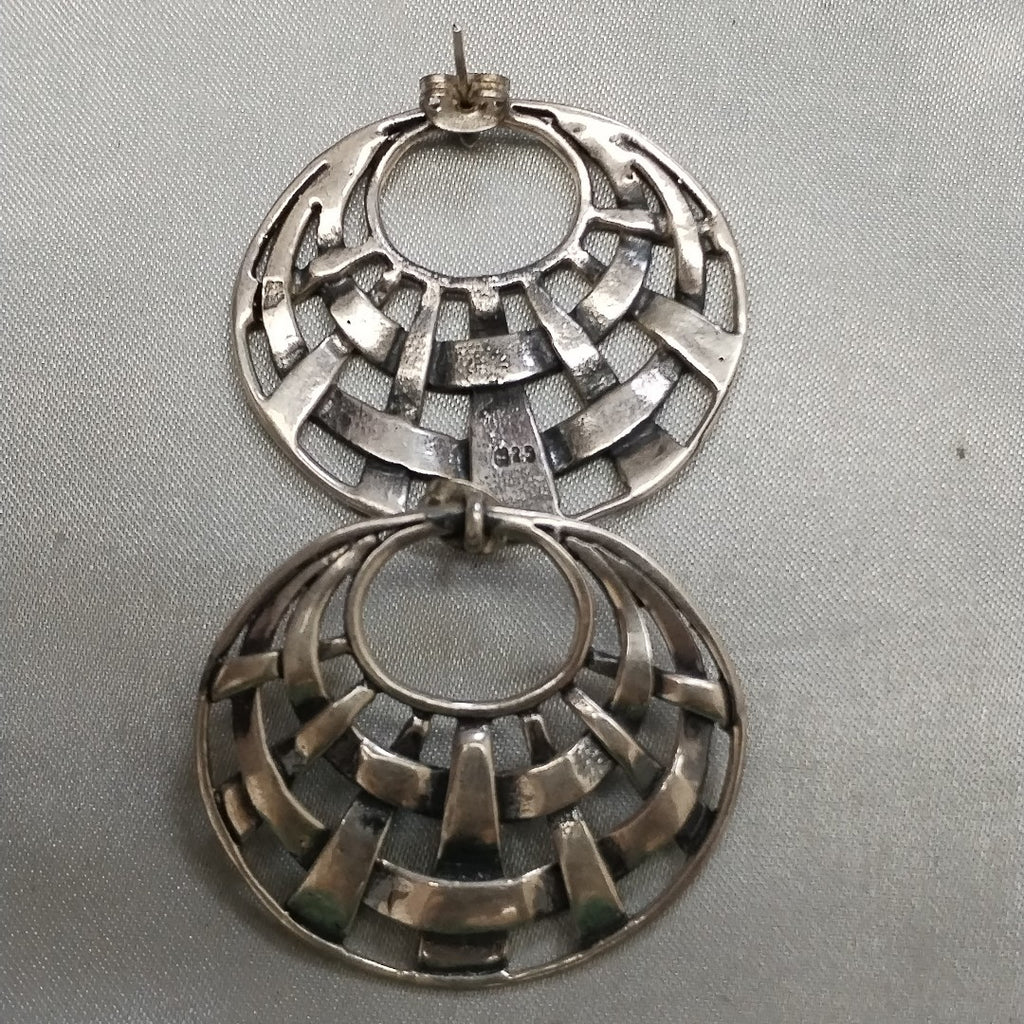 ARETES PAR PLATA 16,60 GRMS (SEMINUEVO)