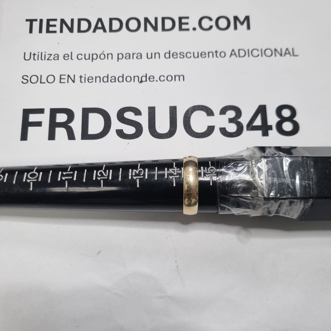 ARGOLLA ORO 14 K 4.8 GRMS (SEMINUEVO)