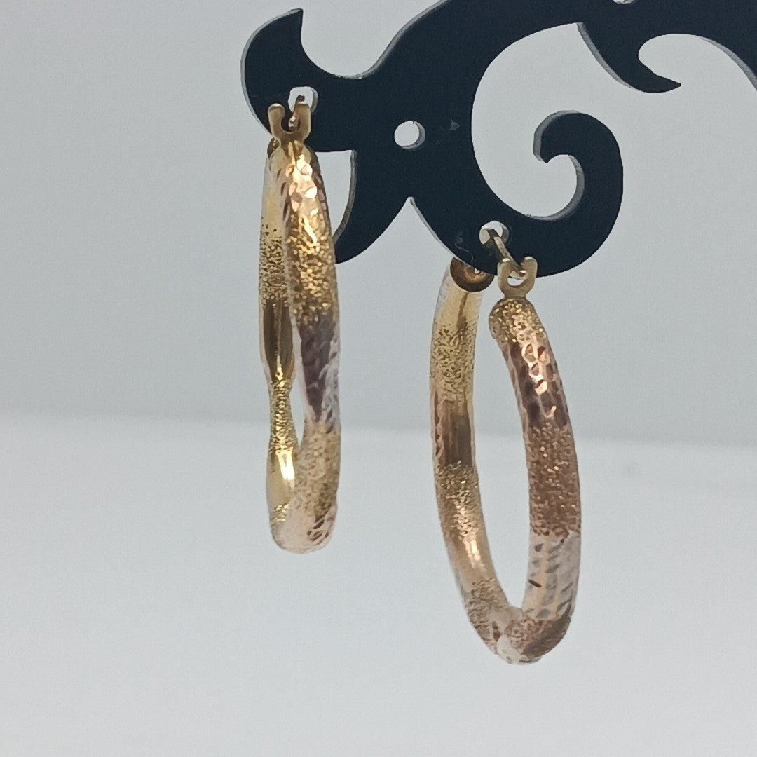 ARRACADAS PAR ORO 10 K 1,70 GRMS (SEMINUEVO)