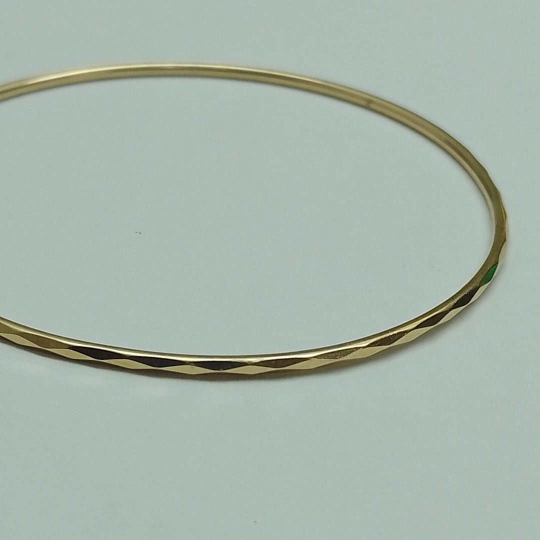 PULSERA RIGIDA ORO 10 K 2.8 GRMS (SEMINUEVO)