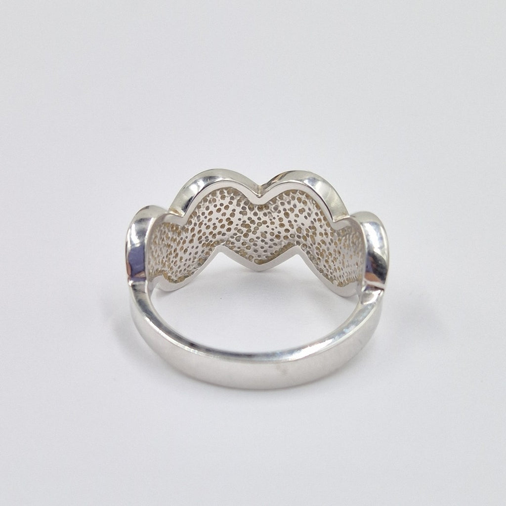 ANILLITO ORO,ORO BLANCO 14 K 7,10 GRMS (SEMINUEVO)