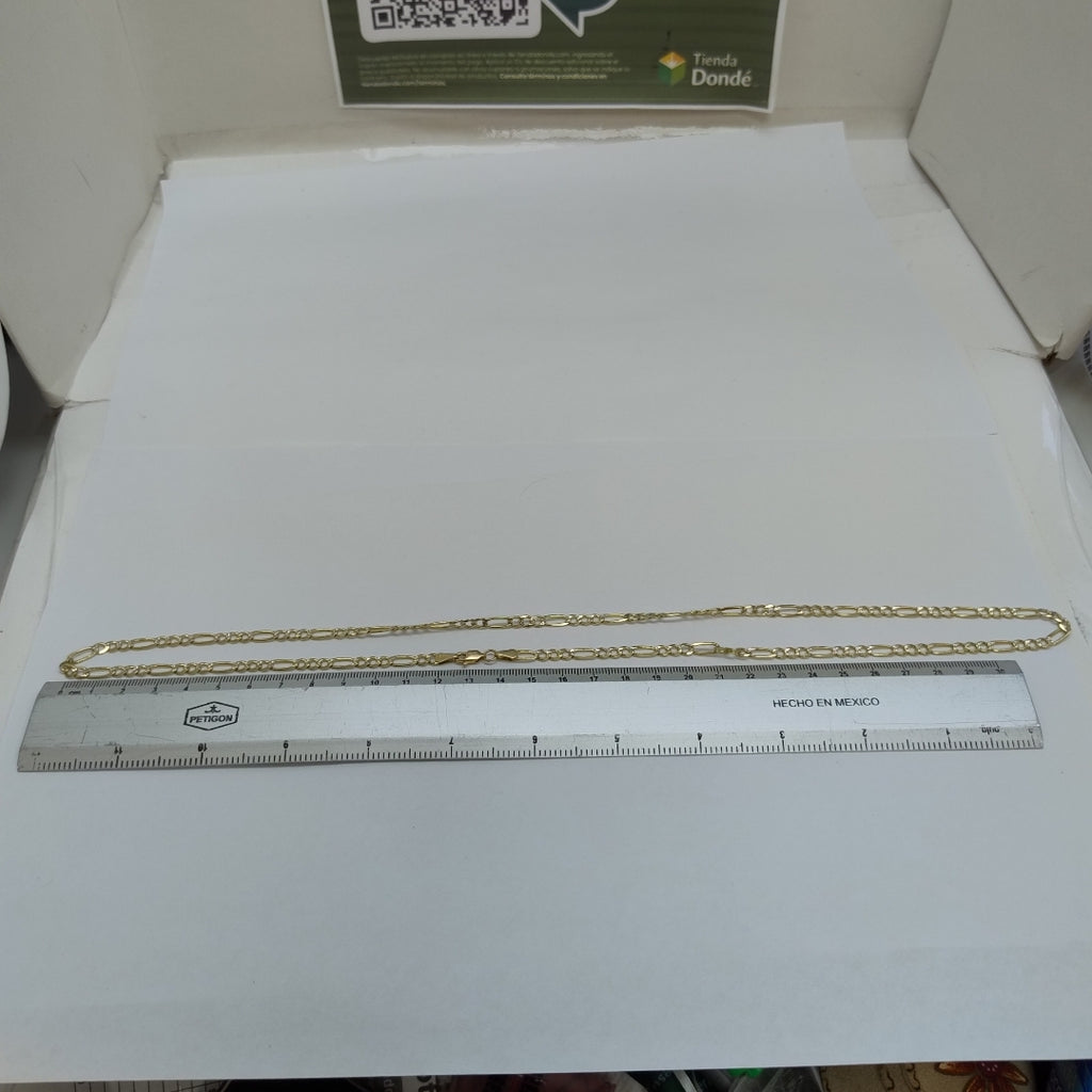CADENA ORO,RODIADO 14 K 15,50 GRMS (SEMINUEVO)
