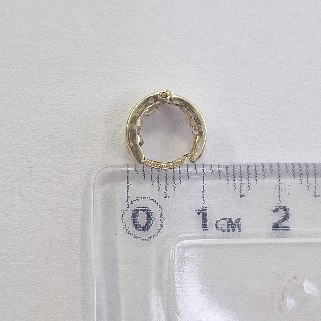 ARRACADAS PAR ORO 10 K 1.2 GRMS (SEMINUEVO)