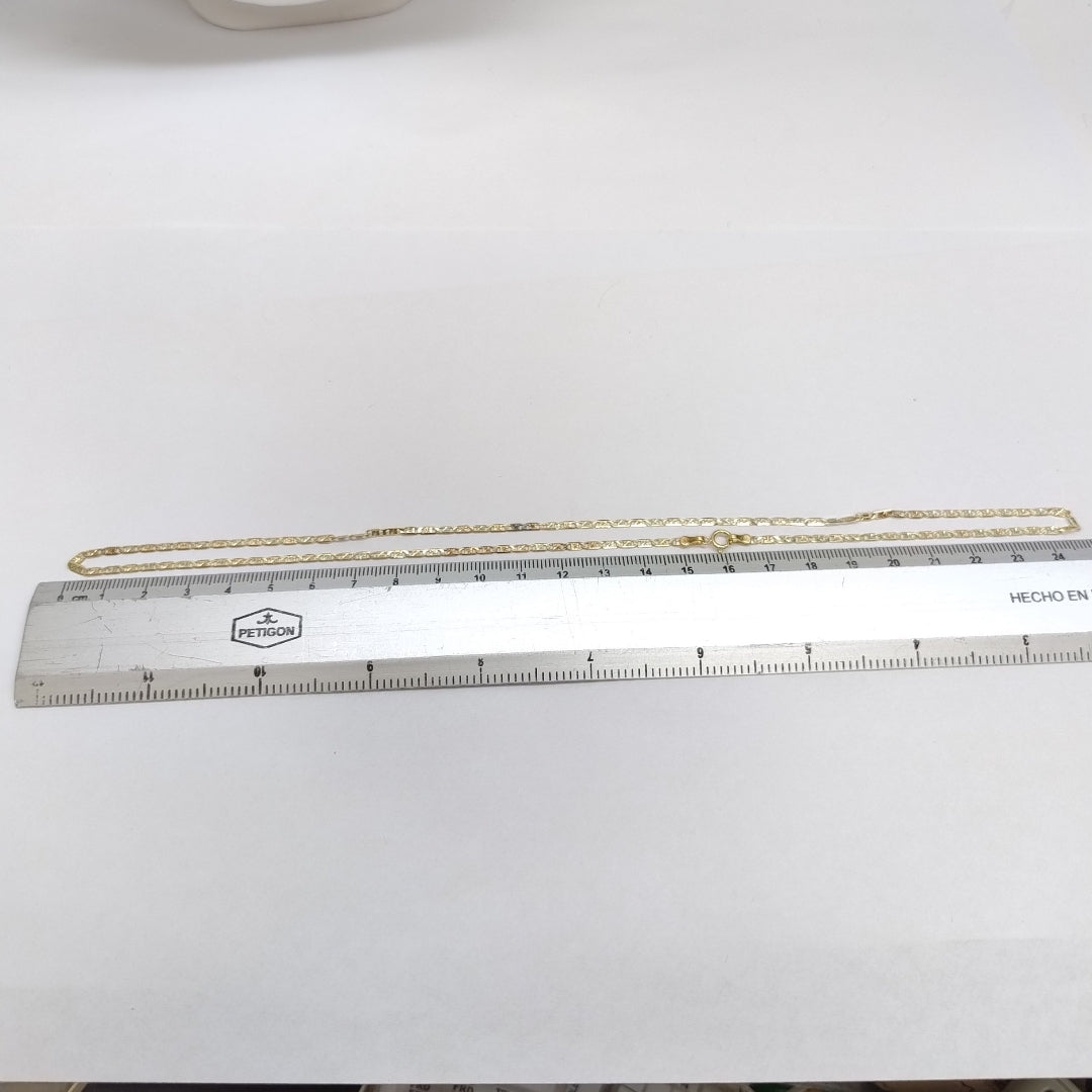 CADENA ORO 14 K 3.7 GRMS (SEMINUEVO)