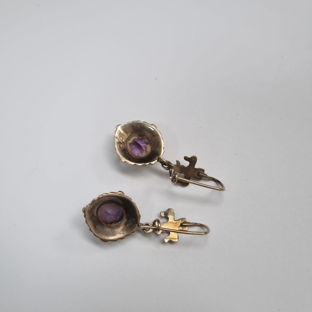ARETES PAR ORO 10 K 6.6 GRMS (SEMINUEVO)