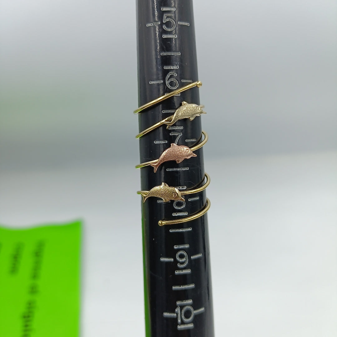 ANILLITO ORO COMBINADO 10 K 2.9 GRMS (SEMINUEVO)