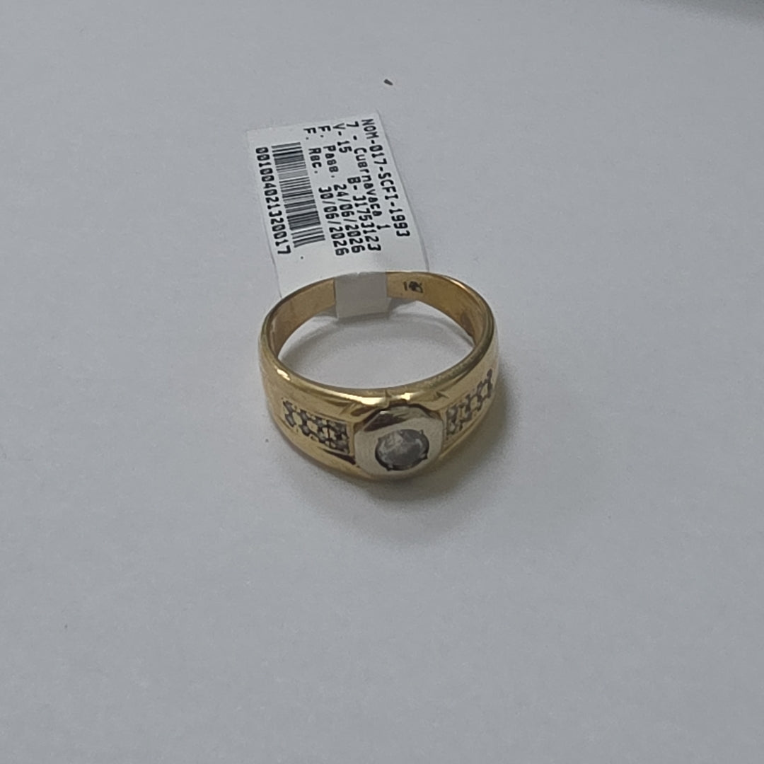 ANILLO ORO 14 K 6.1 GRMS (SEMINUEVO)