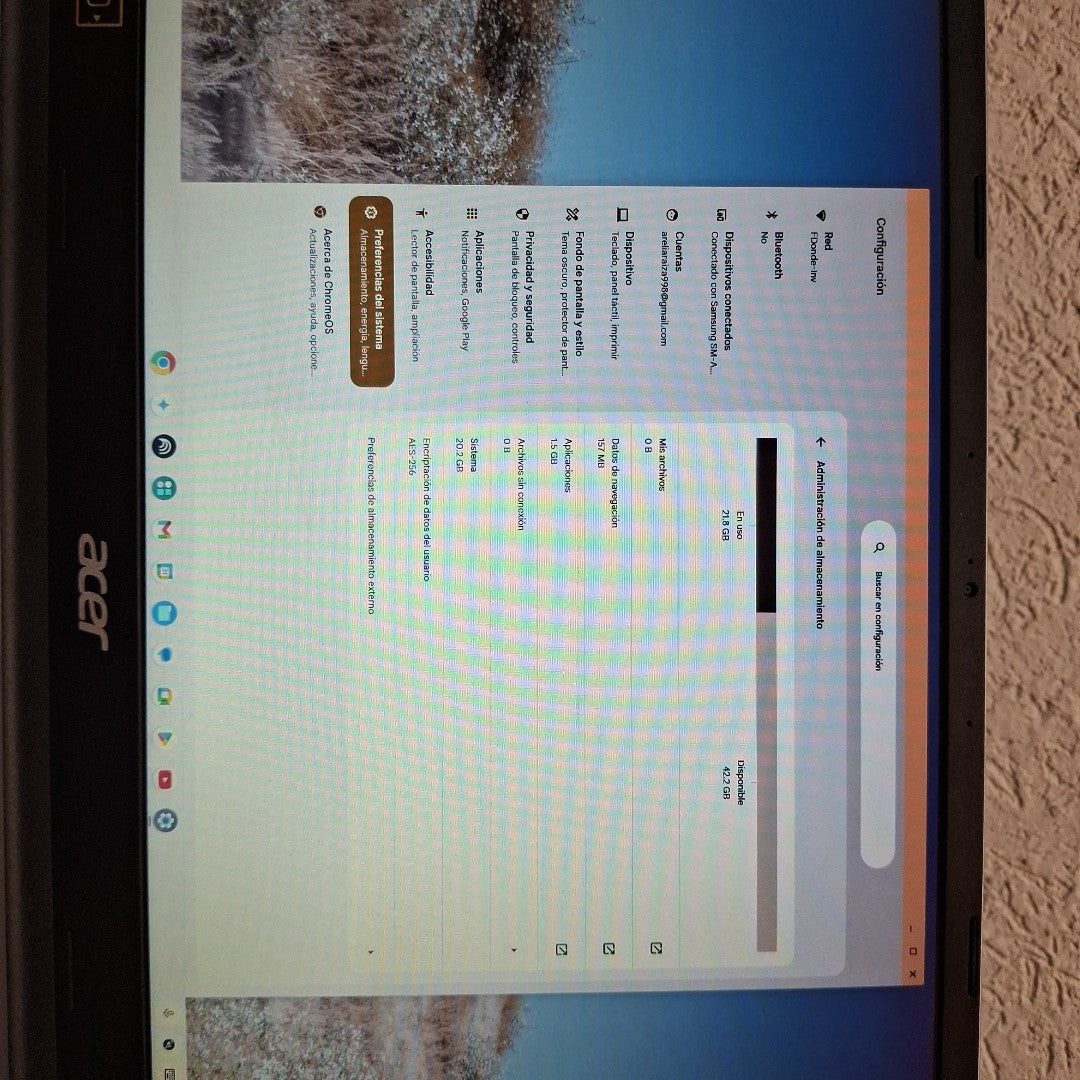LAPTOP ACER CHROMEBOOK CB315-4H-C0VN (2024) 64 GB SSD 4 GB RAM