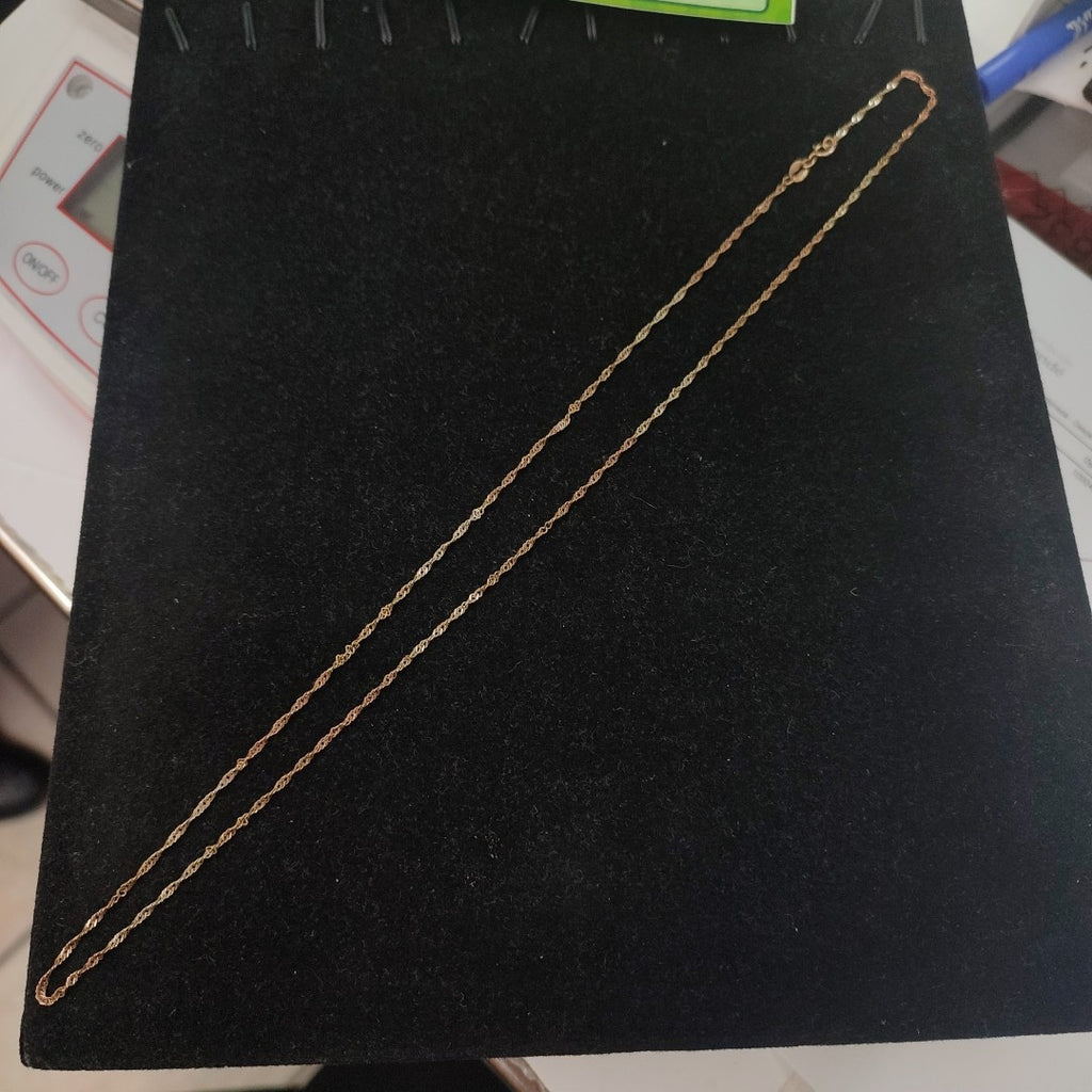 CADENA ORO 10 K 1.8 GRMS (SEMINUEVO)