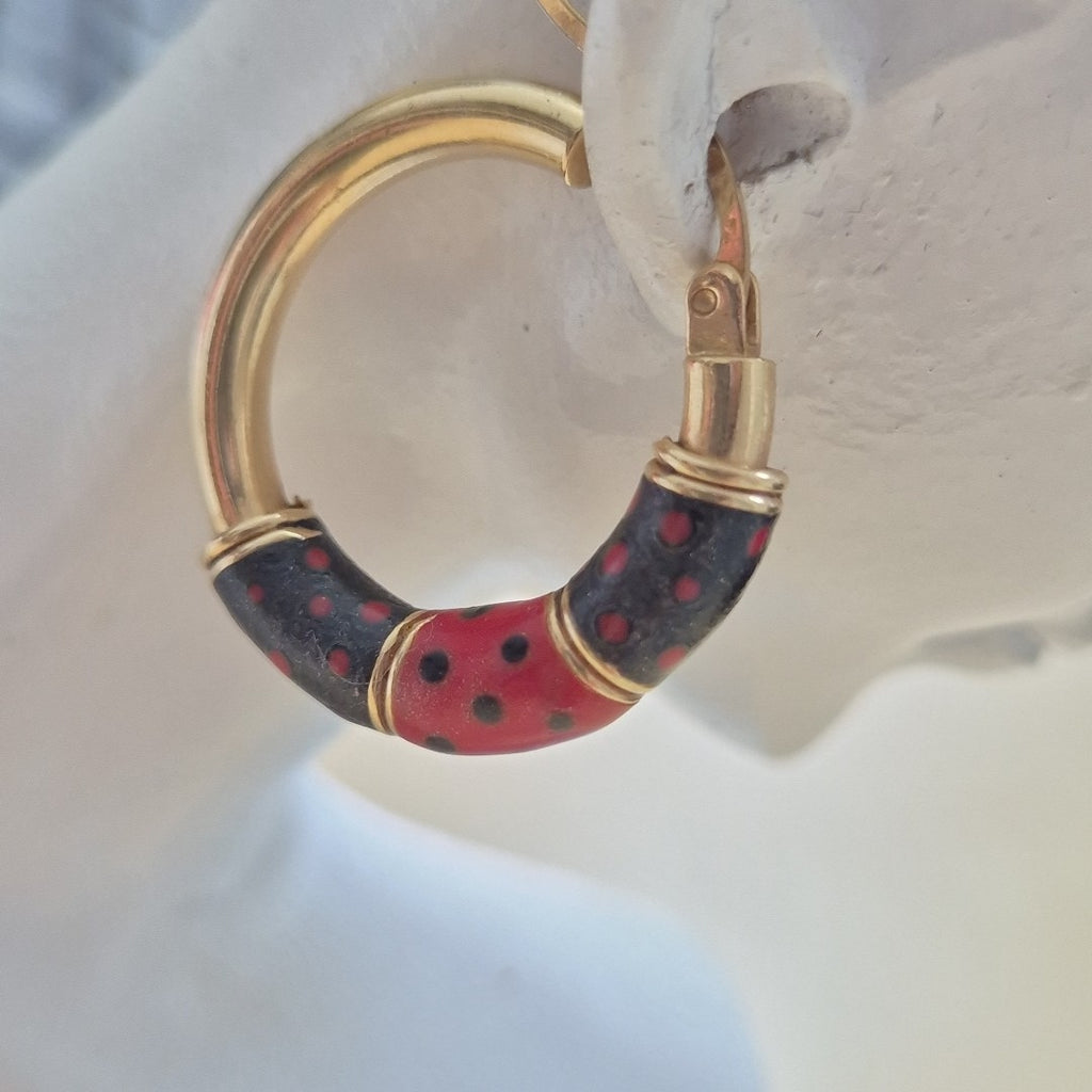 ARRACADAS PAR ORO 14 K 3 GRMS (SEMINUEVO)