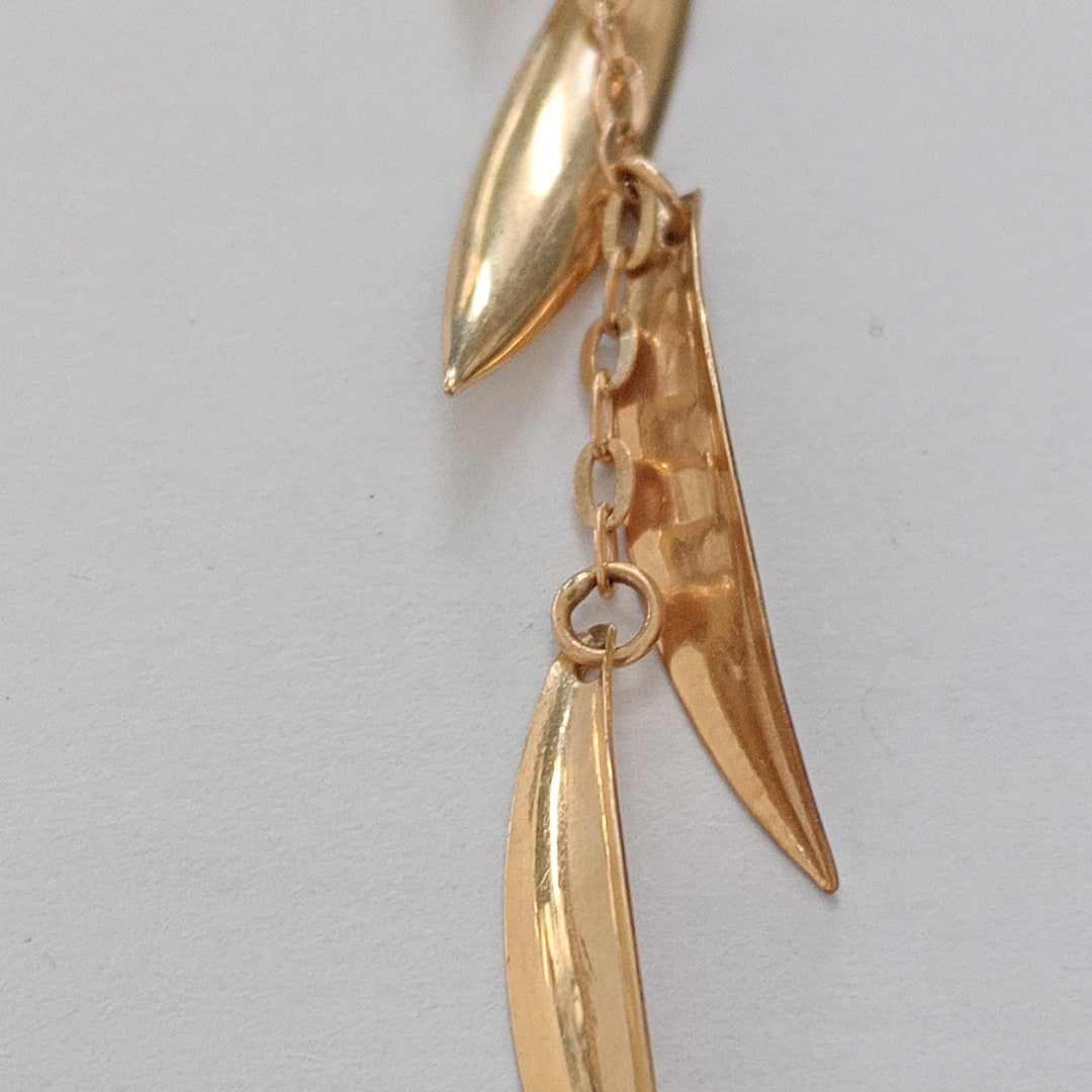 ARETES PAR ORO 10 K 4,50 GRMS (SEMINUEVO)