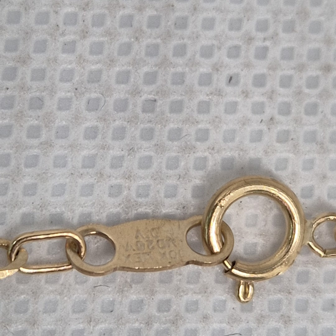 CADENA ORO COMBINADO 10 K 2.6 GRMS (SEMINUEVO)