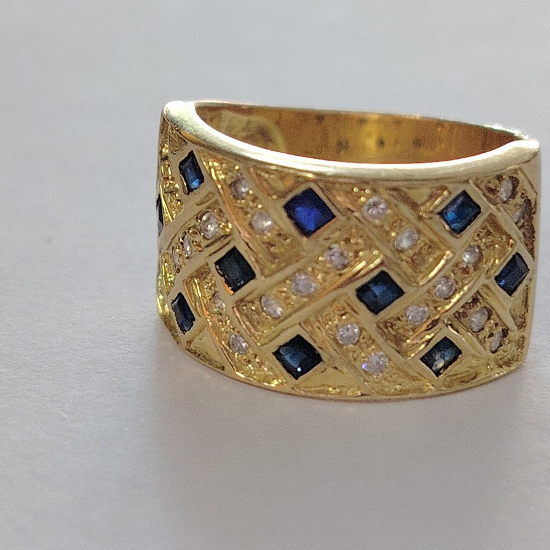ANILLO ORO 18 K 7.6 GRMS (SEMINUEVO)