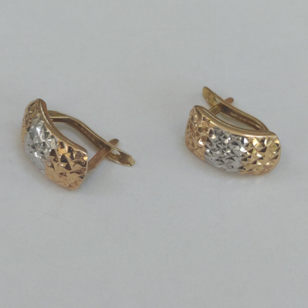 ARETES PAR ORO 14 K 1.4 GRMS (SEMINUEVO)