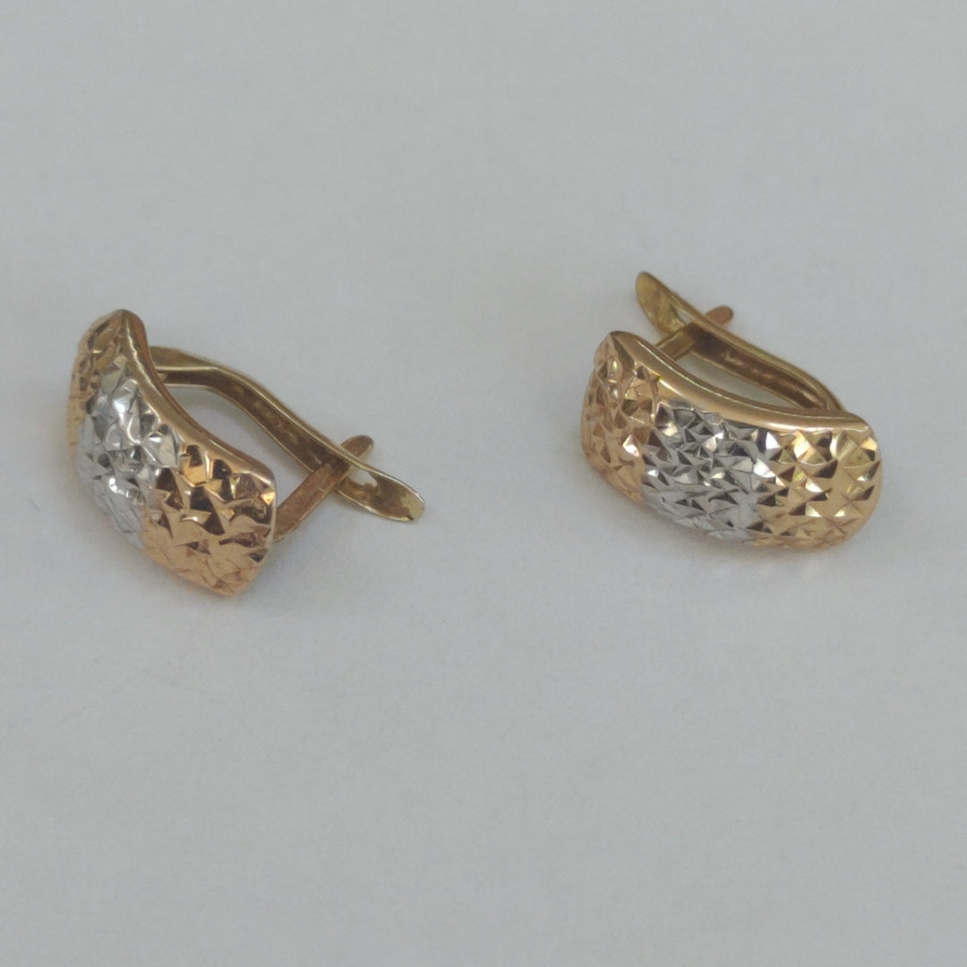ARETES PAR ORO 14 K 1.4 GRMS (SEMINUEVO)
