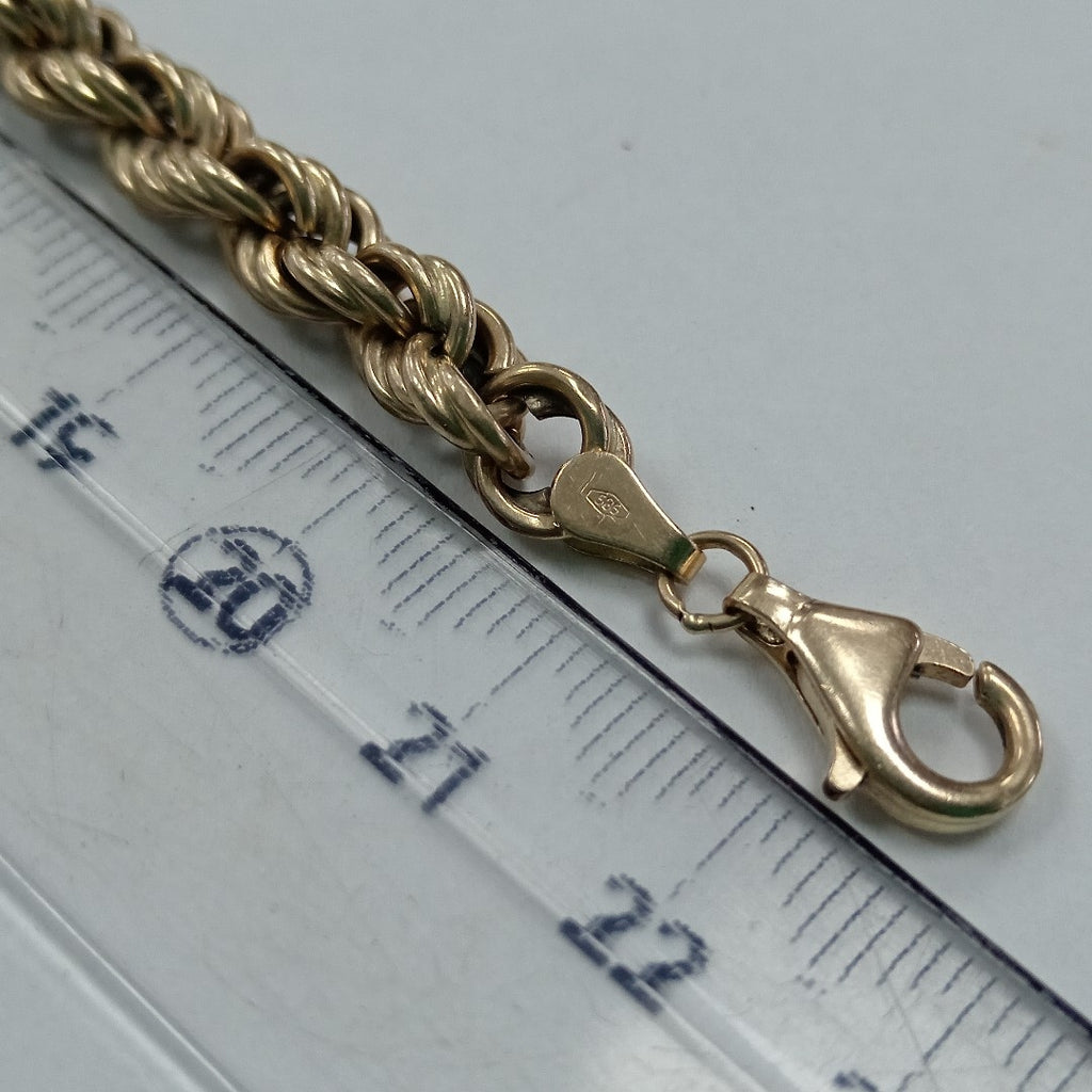 PULSERA ORO 14 K 12.6 GRMS (SEMINUEVO)