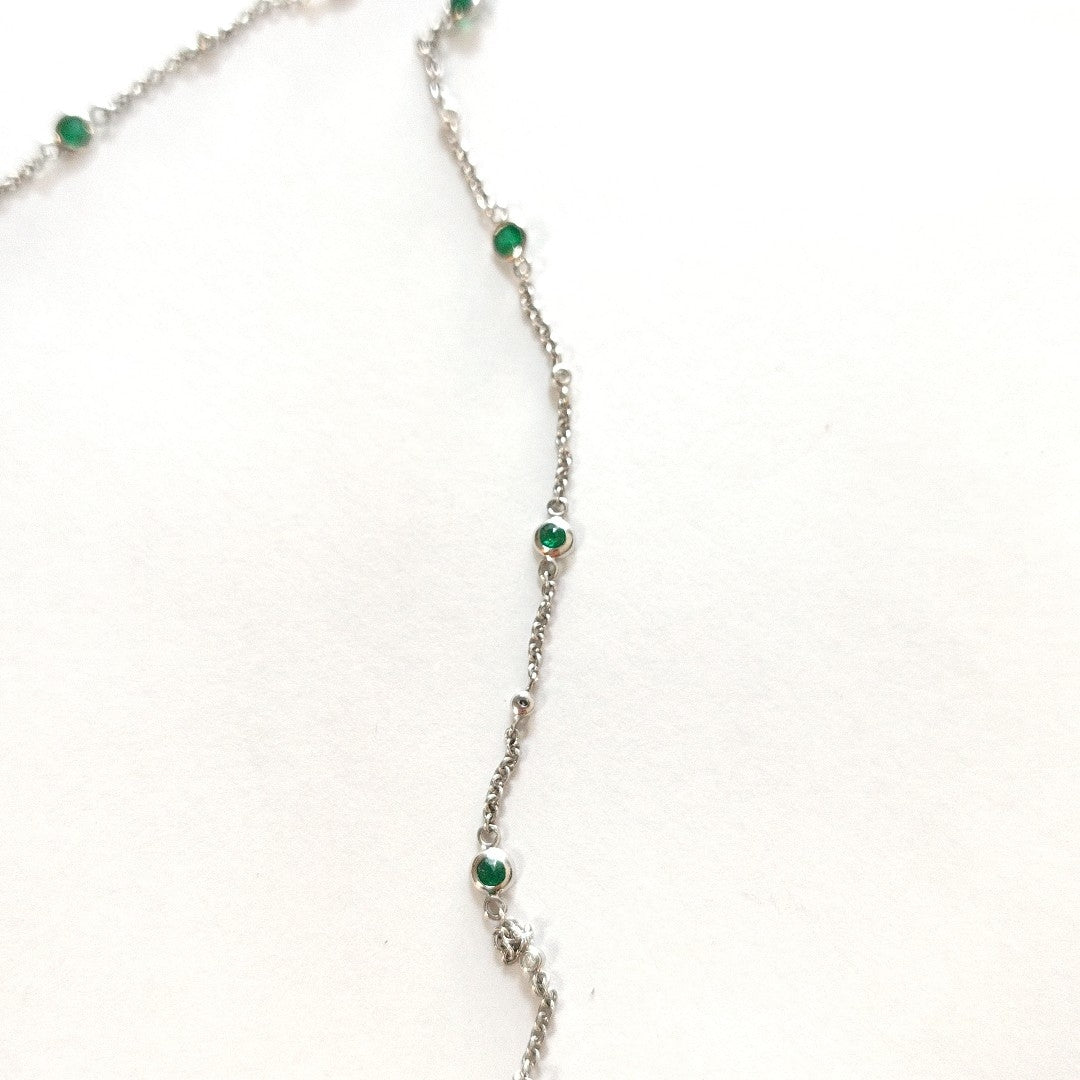 CADENA ORO BLANCO 14 K 3,90 GRMS (SEMINUEVO)