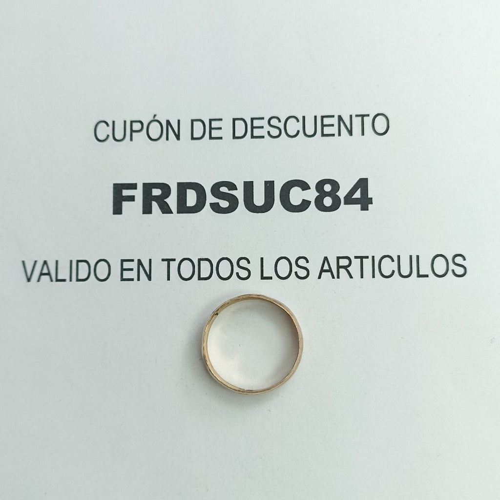 ARGOLLA ORO 8 K 1,40 GRMS (SEMINUEVO)