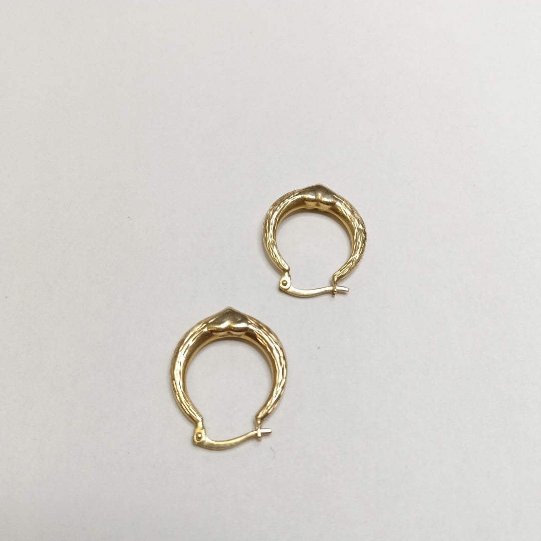 ARRACADAS PAR ORO 14 K 1,70 GRMS (SEMINUEVO)