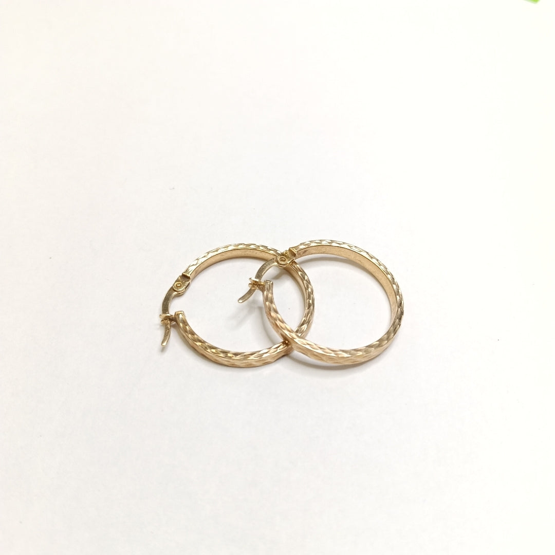 ARRACADAS PAR ORO 14 K 1,70 GRMS (SEMINUEVO)