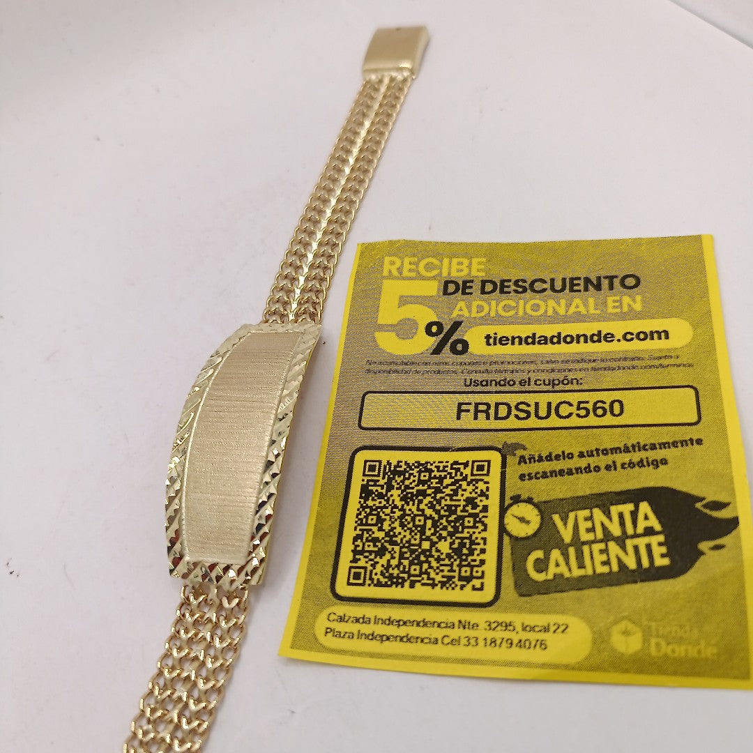 ESCLAVA ORO 8 K 22.4 GRMS (SEMINUEVO)