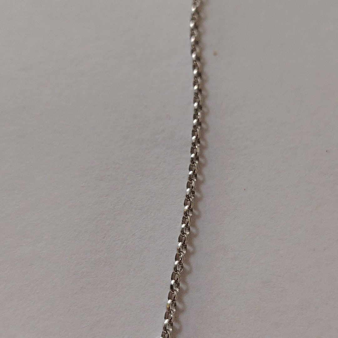 GARGANTILLA ORO BLANCO 18 K 6,20 GRMS (SEMINUEVO)