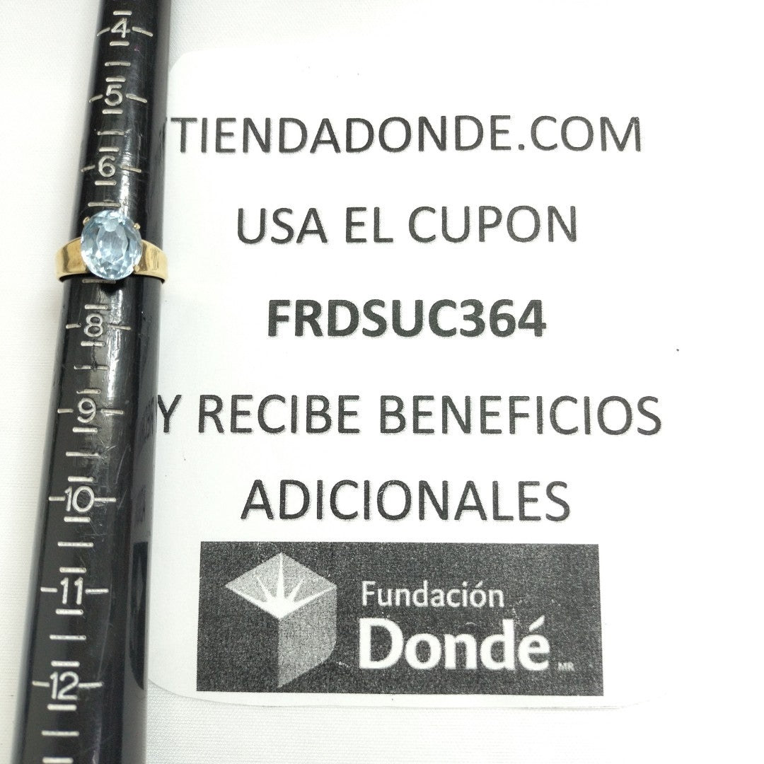 SOLITARIO ORO 14 K 3,60 GRMS (SEMINUEVO)