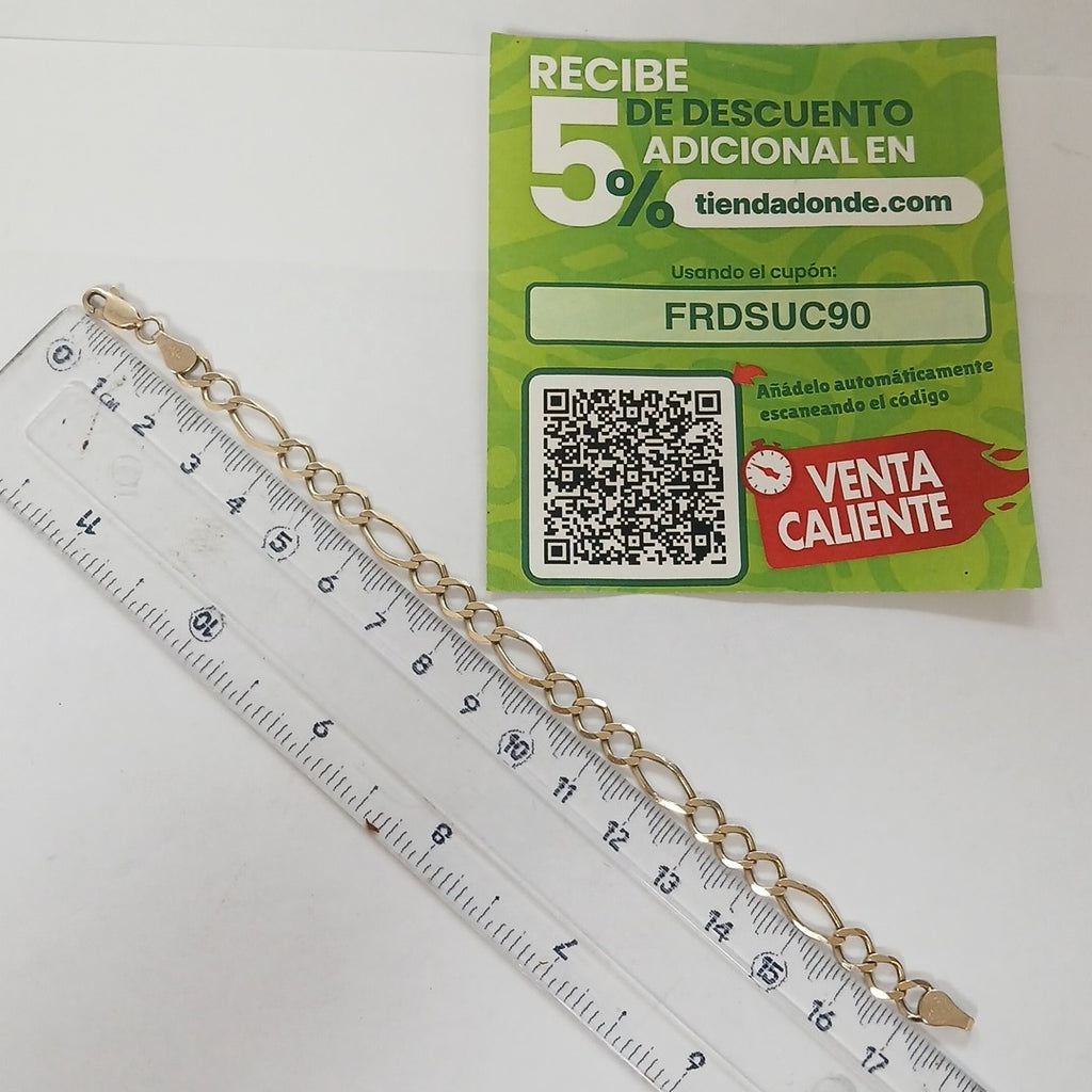 PULSERA ORO 10 K 5.1 GRMS (SEMINUEVO)