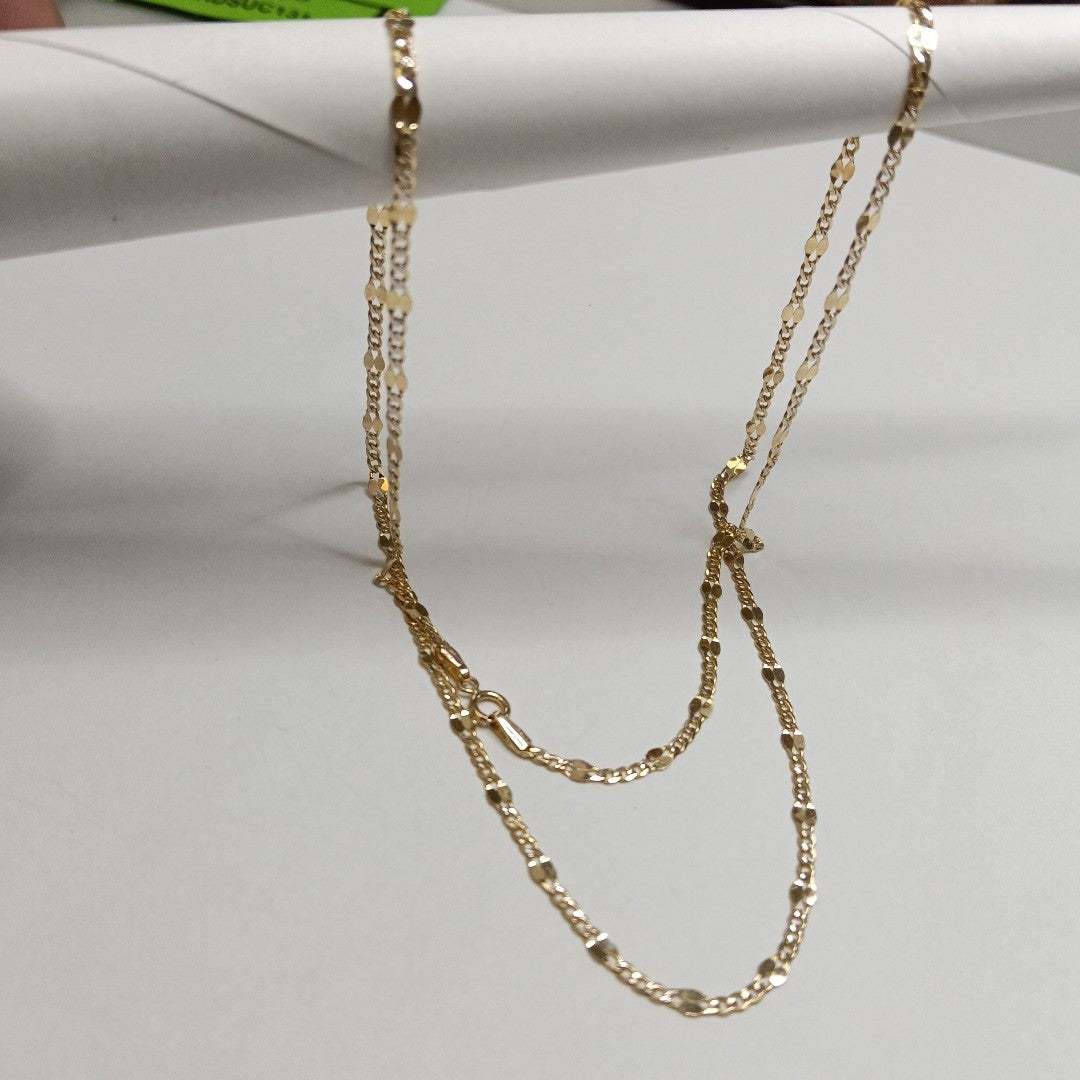 CADENA ORO 14 K 3.2 GRMS (SEMINUEVO)