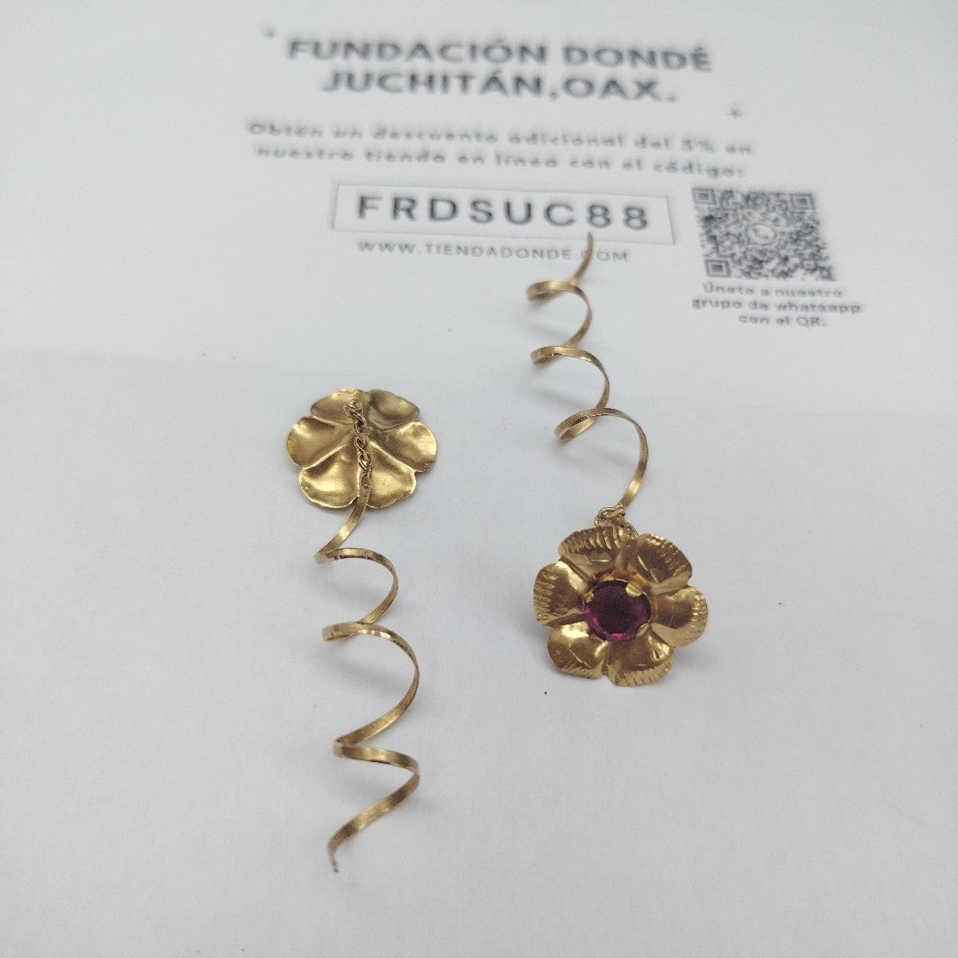 ARETES PAR ORO 10 K 2.7 GRMS (SEMINUEVO)