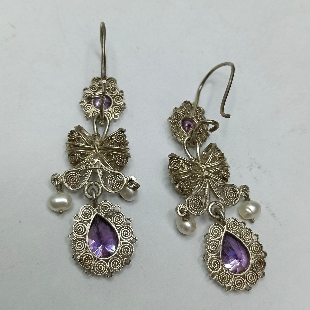 ARETES PAR PLATA 10,30 GRMS (SEMINUEVO)