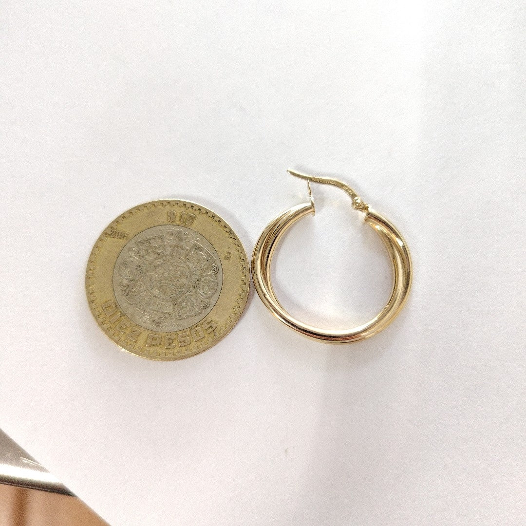 ARRACADAS PAR ORO 8 K 2,20 GRMS (SEMINUEVO)