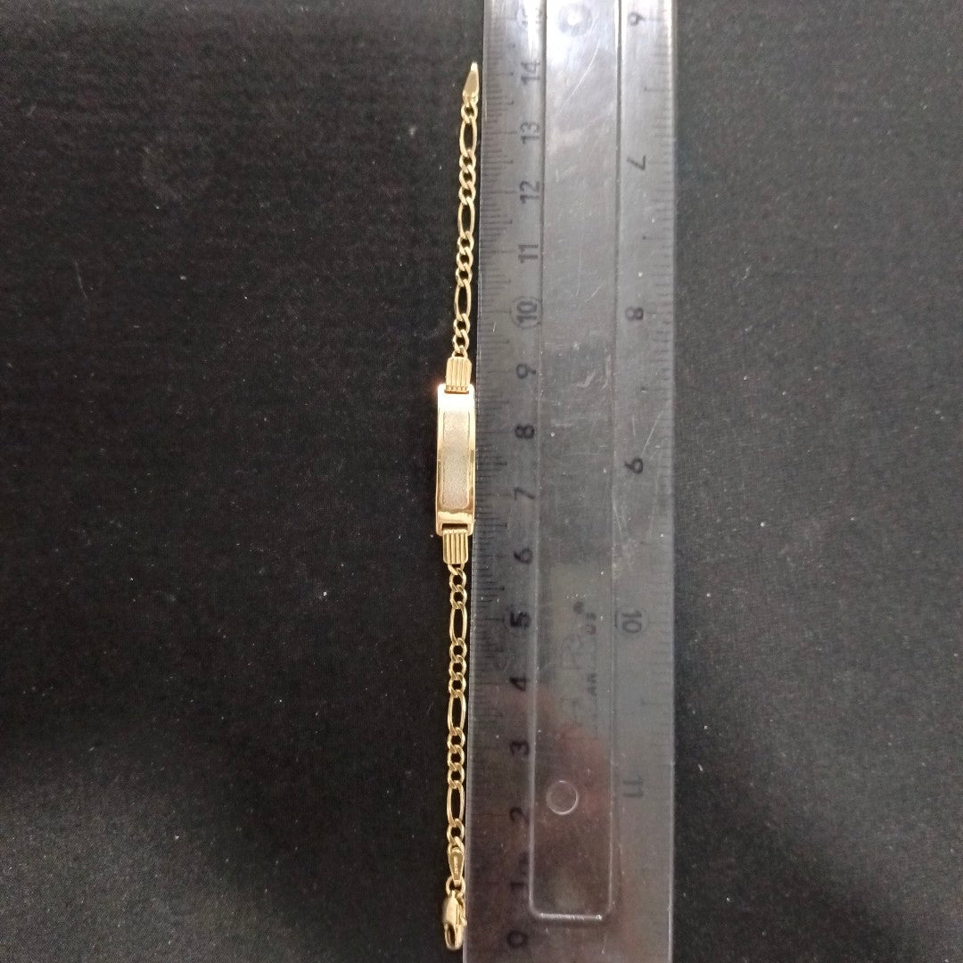 ESCLAVA ORO 14 K 3.4 GRMS (SEMINUEVO)