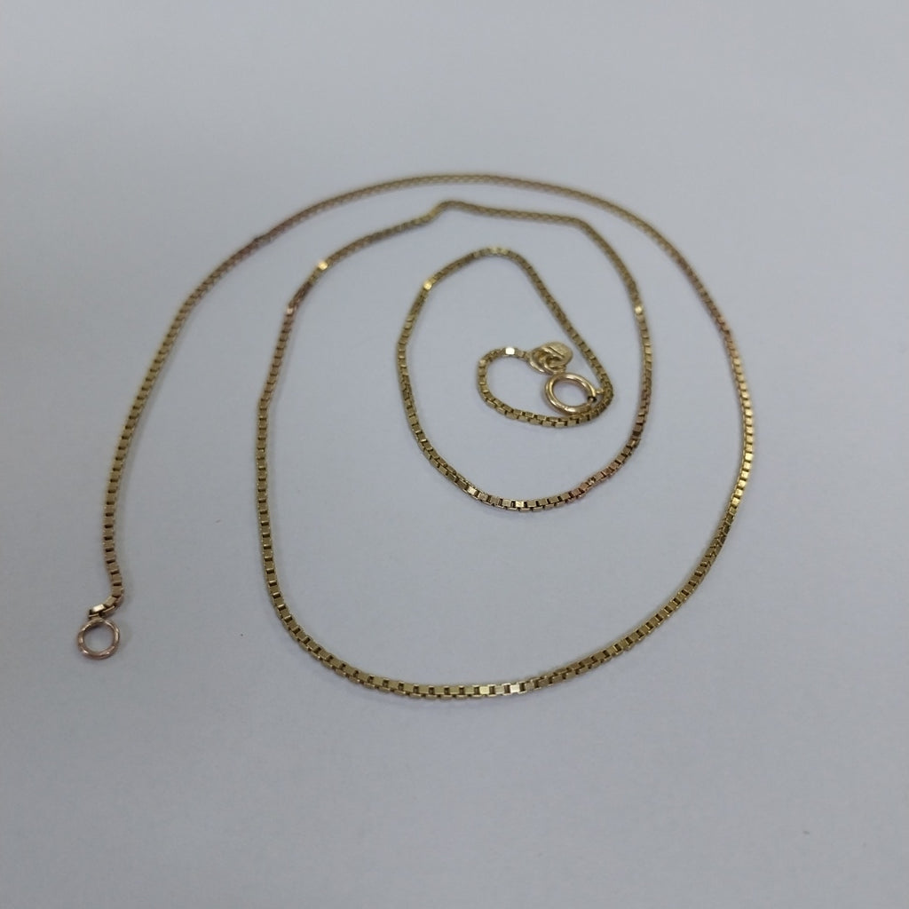 CADENA ORO 10 K 2,60 GRMS (SEMINUEVO)