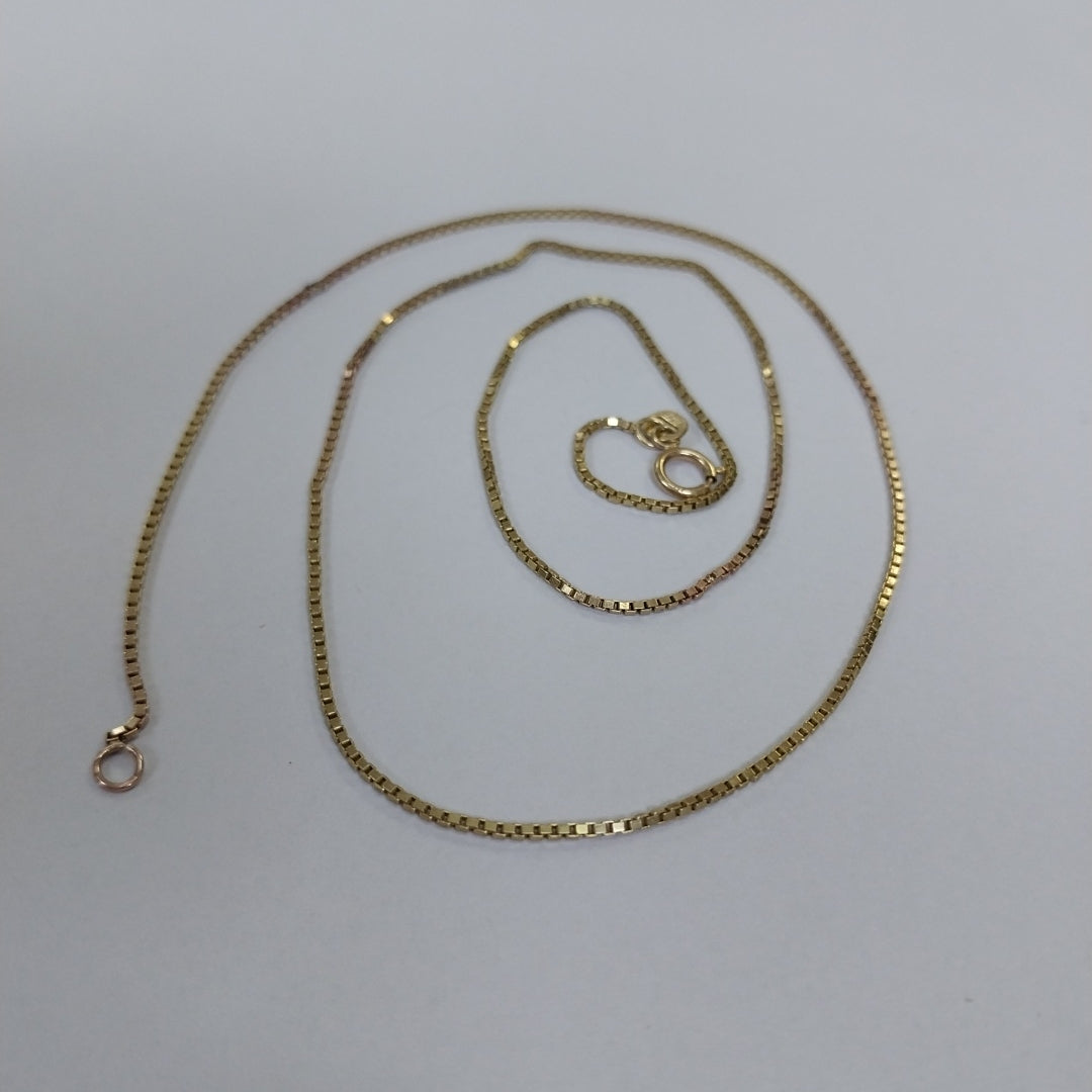 CADENA ORO 10 K 2,60 GRMS (SEMINUEVO)