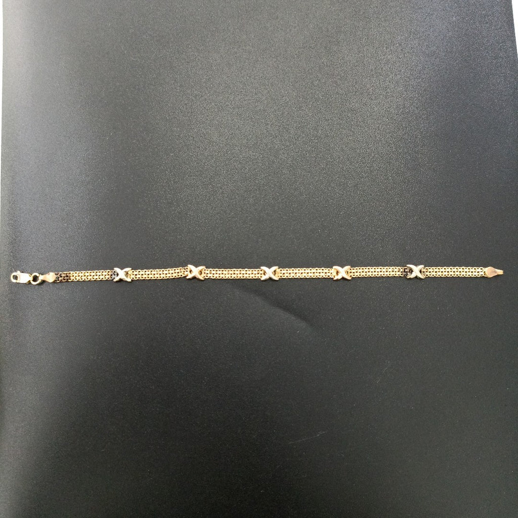PULSERA ORO 14 K 4.4 GRMS (SEMINUEVO)