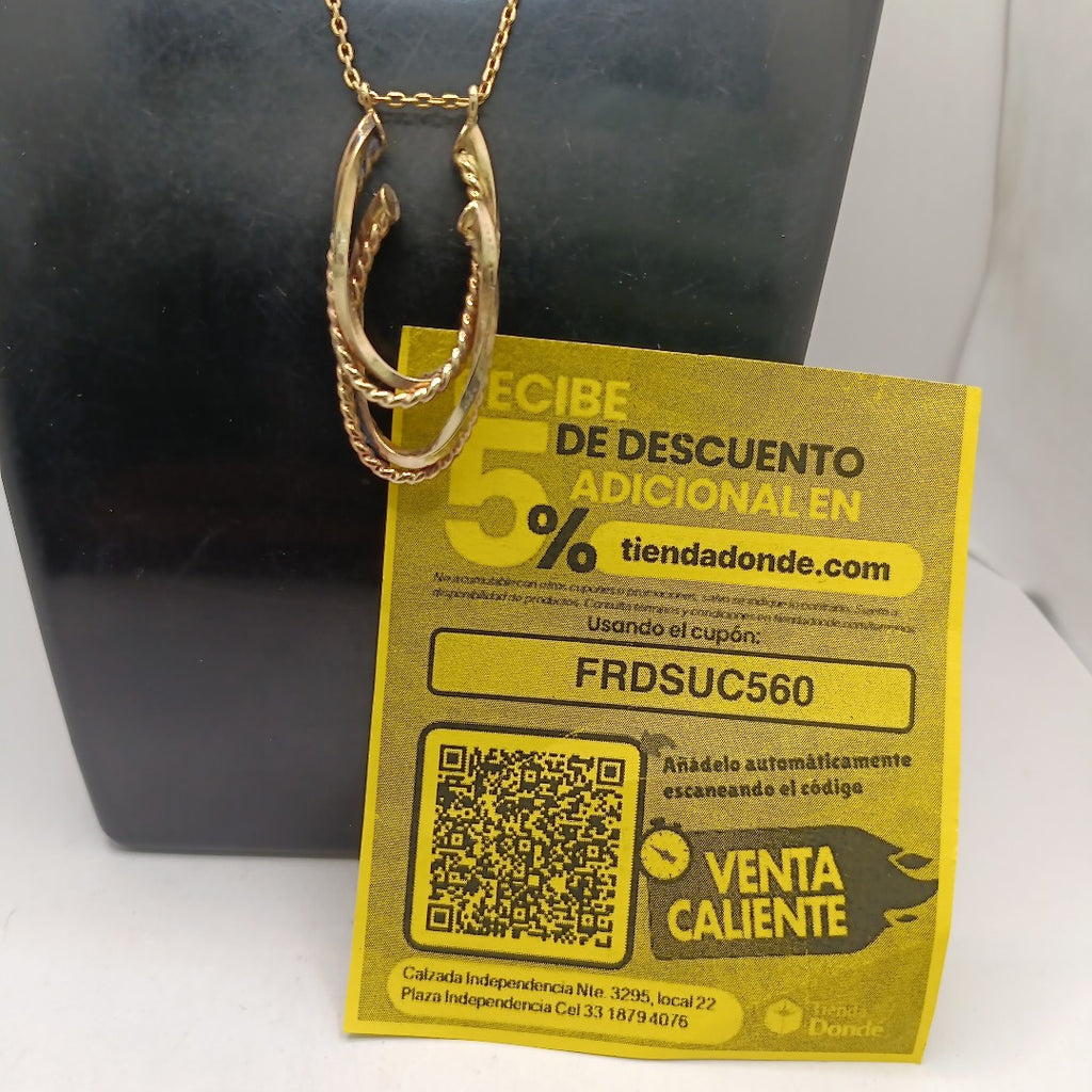 COLLAR ORO 14 K 3 GRMS (SEMINUEVO)
