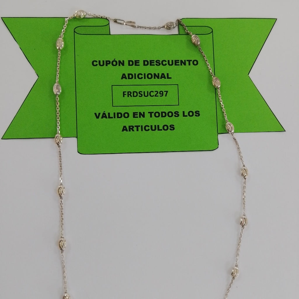 CADENA PLATA 3.8 GRMS (SEMINUEVO)