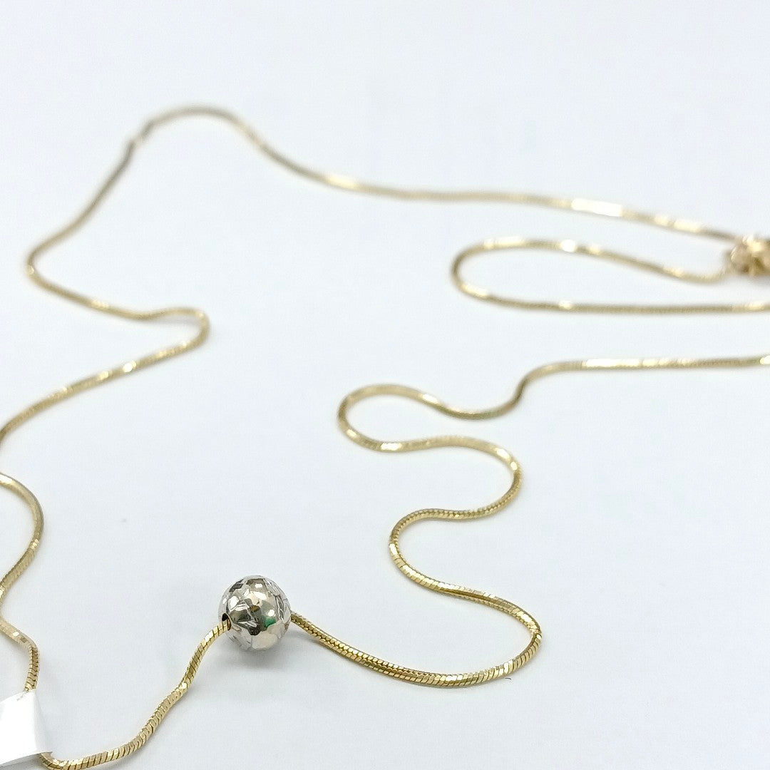 GARGANTILLA ORO 14 K 3.3 GRMS (SEMINUEVO)