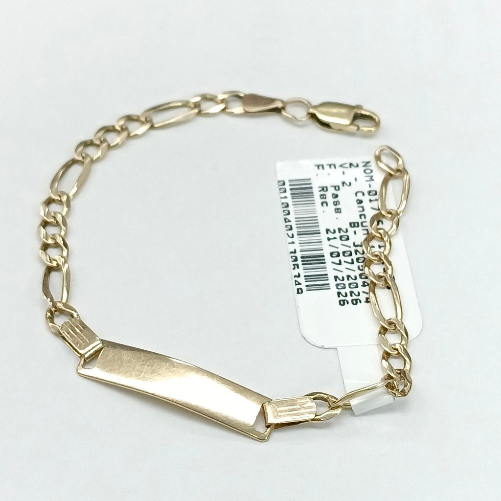ESCLAVA ORO 14 K 3.4 GRMS (SEMINUEVO)