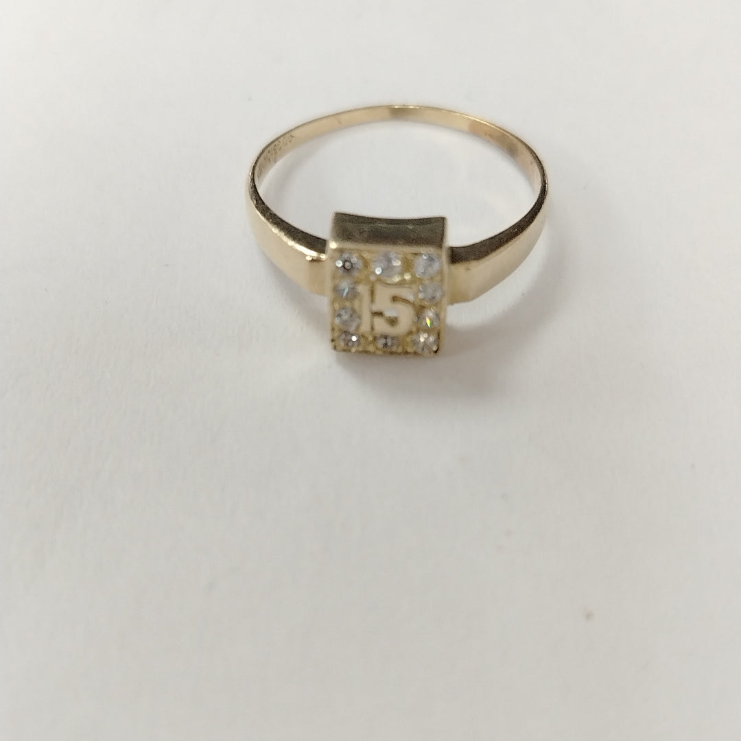 ANILLITO ORO 10 K 1.7 GRMS (SEMINUEVO)