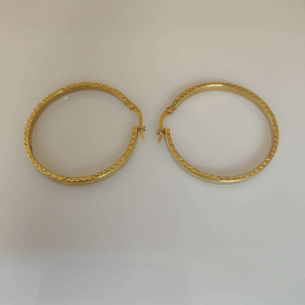 ARRACADAS PAR ORO 14 K 2.2 GRMS (SEMINUEVO)