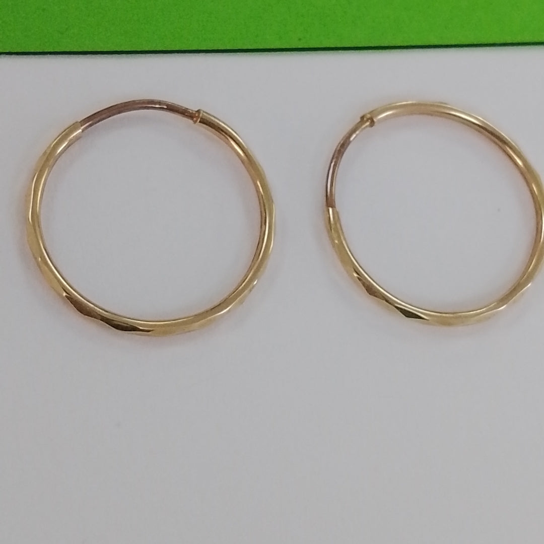 ARRACADAS PAR ORO 10 K 0.8 GRMS (SEMINUEVO)