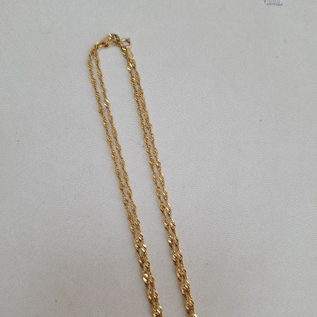 CADENA ORO 10 K 2.7 GRMS (SEMINUEVO)